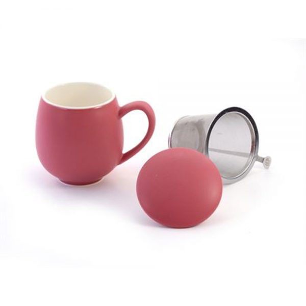 Berry Pink Sarah Tea Cup