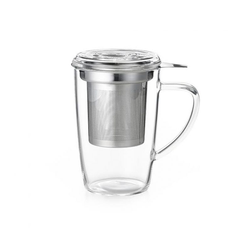 Tea Cup With Strainer Fuji Speciality Tea and Coffee